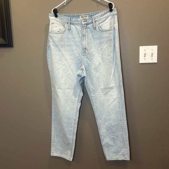Madewell The Curvy Perfect Vintage Jean Fitzgerald Wash size 33 NWT - Picture 2 of 6